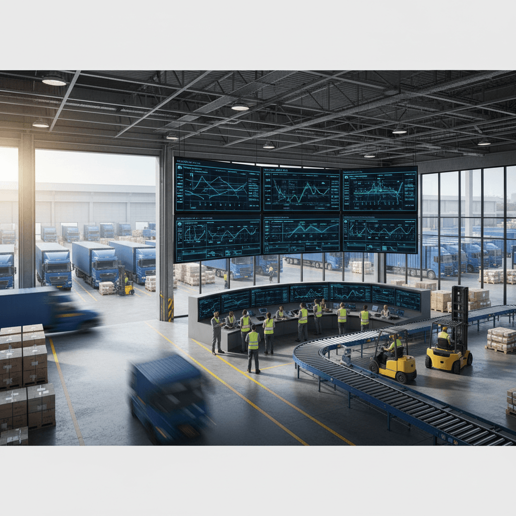 Swift logistics network - warehouse and shipping operations